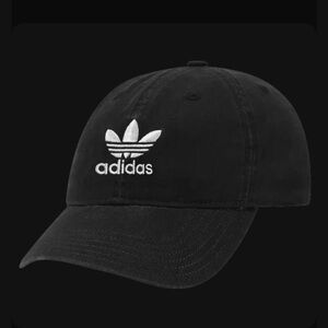 Adidas Black Strapback Hat